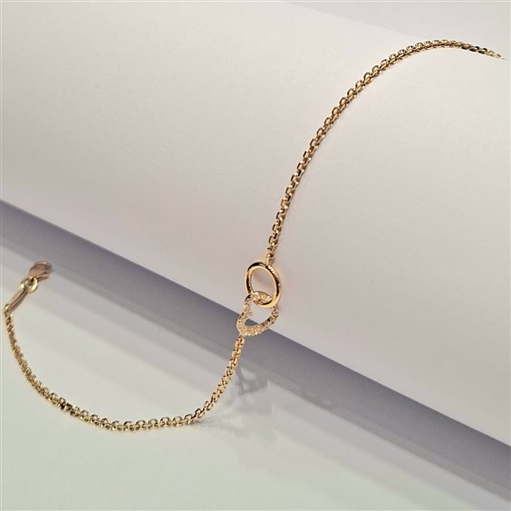 Bracciale Fanton Gioielli Donna BRACCIALI ORO in Oro giallo BROR-201-52 - BROR-201-52